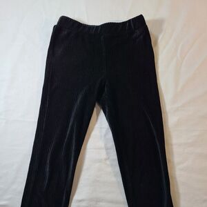 Art Class Girls Black Ribbed Leggings Size S 6-6X Stretch Pants